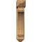 Ekena Millwork Legacy Arts and Crafts Rough Sawn Bracket w/ Offset Brace, Western Red Cedar, 8"W x 32"D x 40"H BKT0806X32X40LEC03RWR - alternate 3